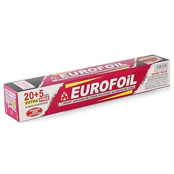 Eurofoil Food Wrap Aluminium foil 25 Mtr 205 - LXINDIA.COM