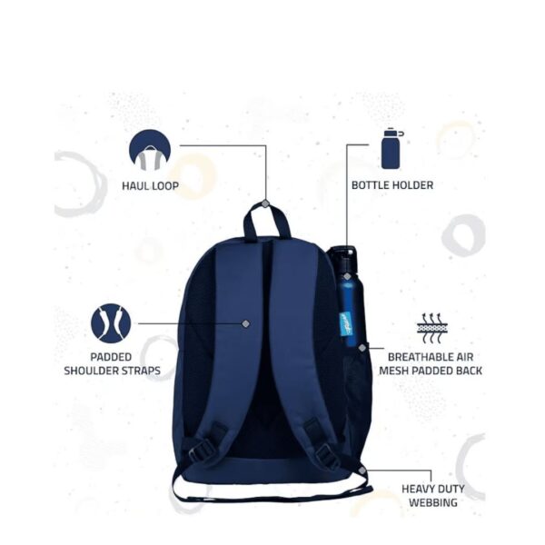 F Gear Fastcar NBlu Wheelers 12L school bags 3 - LXINDIA.COM