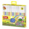 FLAIR SILKY TWISTERS GEL CRAYONS 12 PCS SET - LXINDIA.COM