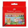 Faber Castell Jumbo Wax Crayons 24 Shades - LXINDIA.COM