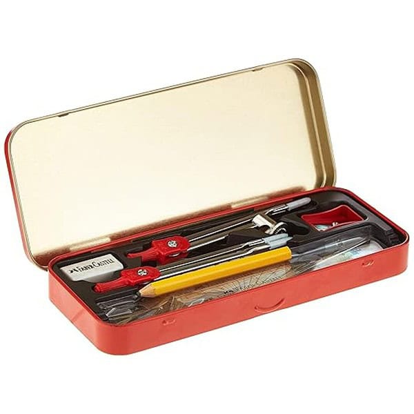 Faber Castell Mathematical Drawing Instrument Box 1 - LXINDIA.COM