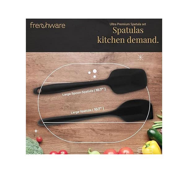 Frenchware Non Stick Silicone Spatula Spatula and Spoon A - LXINDIA.COM