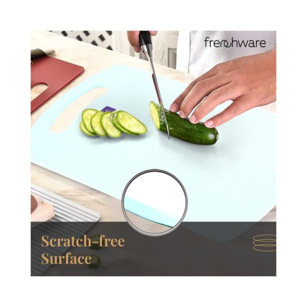 Frenchware Plastic Cutting Chopping Board Blue A - LXINDIA.COM