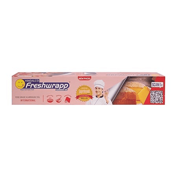 Freshwrapp Hindalco International Aluminium Foil 1 Kilo Gram Net 18 microns - LXINDIA.COM