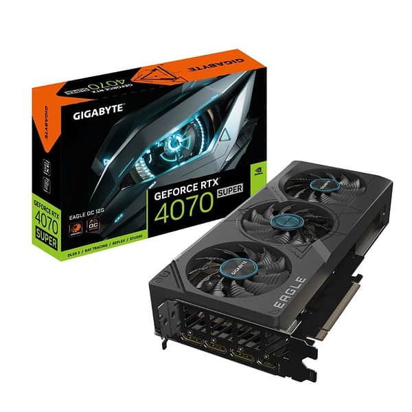 GIGABYTE GEFORCE RTX 4070 SUPER EAGLE OC 12G GV N407SEAGLE OC 12GD - LXINDIA.COM