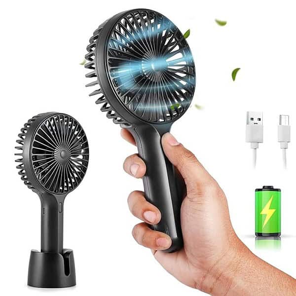 Gesto Mini Portable Usb Hand Fan Black - LXINDIA.COM