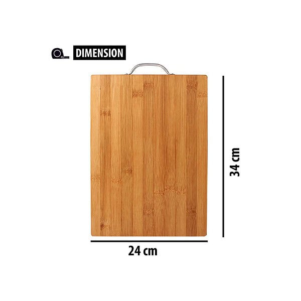 HOKIPO Bamboo Wooden Chopping Board A - LXINDIA.COM