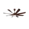 Hans Ligteings Luxa OctaCurve 60 inch 152 cm Blade Sweep Dark Wood Finish - LXINDIA.COM