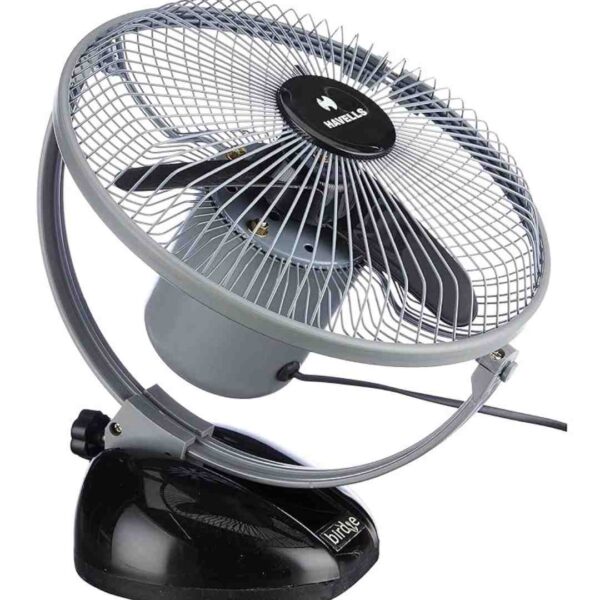 Havells Birdie 230mm Personal Fan Black Grey 1 - LXINDIA.COM