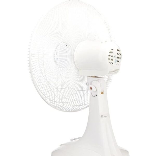 Havells Sameera 400mm Table Fan Jerk free oscillation White 1 - LXINDIA.COM