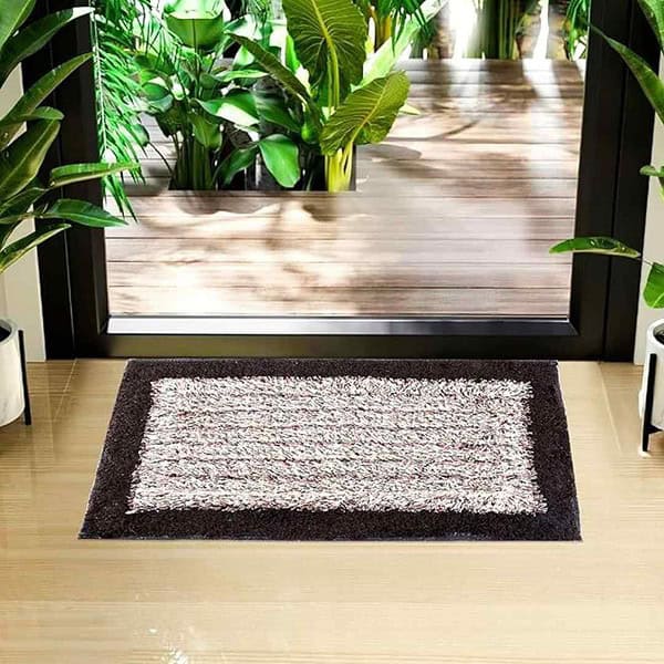 Heart Home Door Mat Brown - LXINDIA.COM