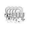 KITCHEN CLUE Stainless Steel Heavy Dinner Set - LXINDIA.COM