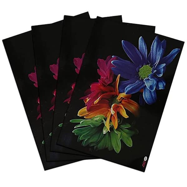 Kuber Industries Flower Printed PVC Mat for Hot Pots - LXINDIA.COM