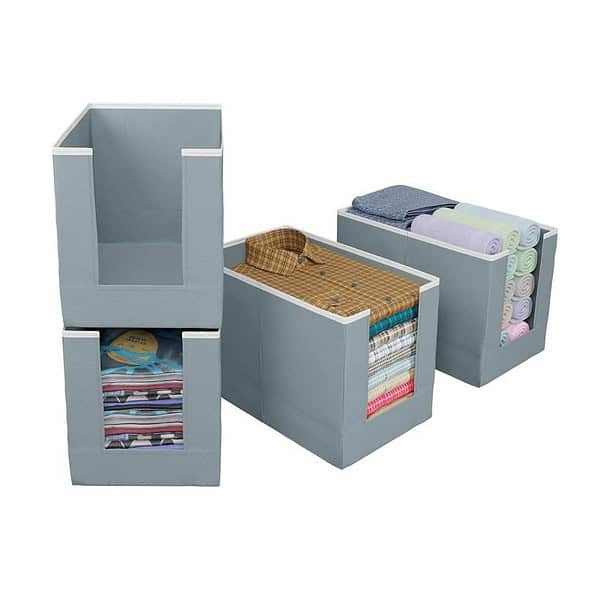 Kuber Industries Non Woven Clothes Organizer - LXINDIA.COM