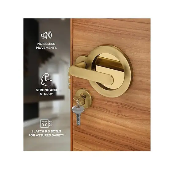 LAPO Signature Door Lock for Main Door and Bedroom Door 3 - LXINDIA.COM