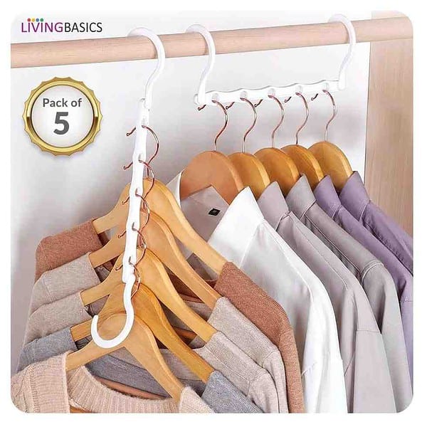 LivingBasics 5 in 1 Magic Hanger A - LXINDIA.COM