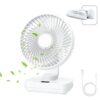 MERTTURM® USB Desk Fan White - LXINDIA.COM