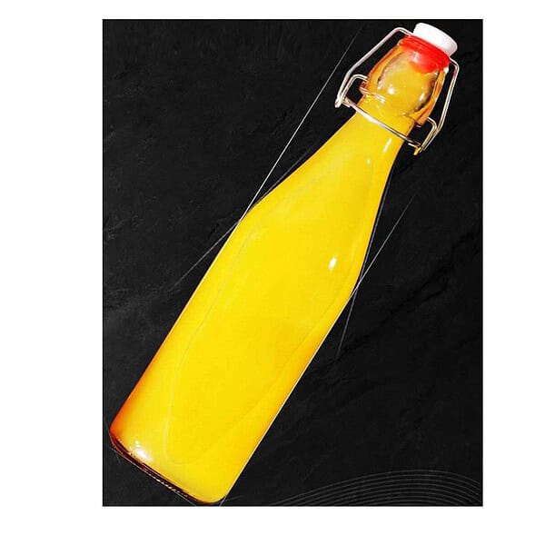 Mockery Glass Bottle with Locking Swing B - LXINDIA.COM