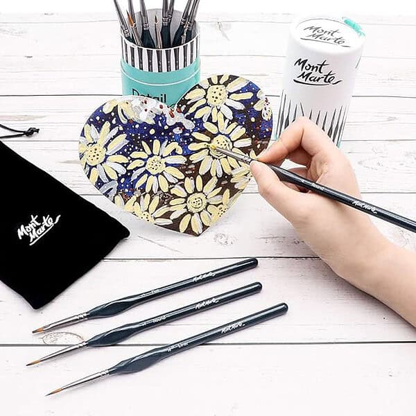 Mont Marte Signature Detail Brush Collection 15 Piece 2 - LXINDIA.COM