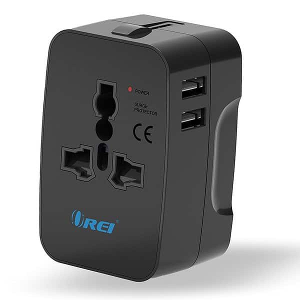 Orei Universal Travel Adapter 3 in 1 A - LXINDIA.COM