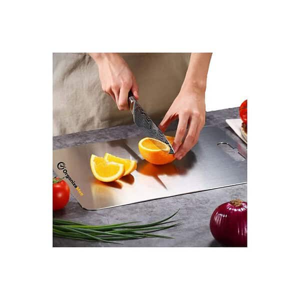 OrganizeMee Stainless Steel Chopping Board B - LXINDIA.COM