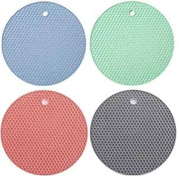 P Plus International Mat for Dish Hot Pads18 cm Pack of 4 - LXINDIA.COM