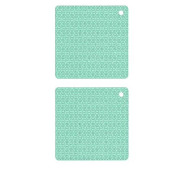 P Plus International Mats for Hot Pots Pack of 2 Green - LXINDIA.COM