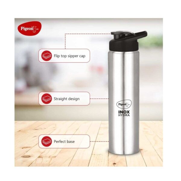 Pigeon Stainless Steel Inox Hydra Water Bottle B - LXINDIA.COM