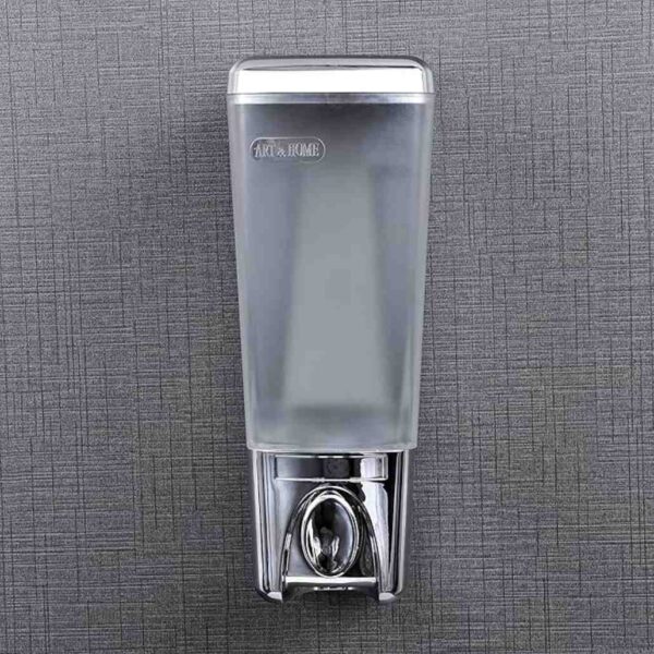 Plantex ABS Plastic Refillable Shampoo Dispenser Chrome - LXINDIA.COM