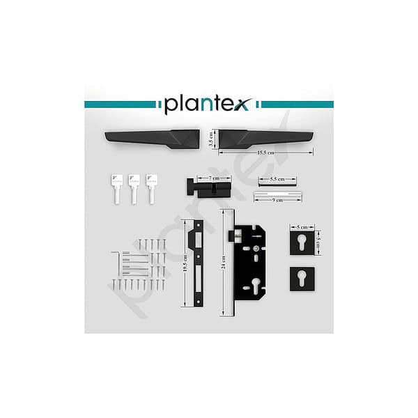 Plantex Brass Heavy Duty Door Lock 2 - LXINDIA.COM