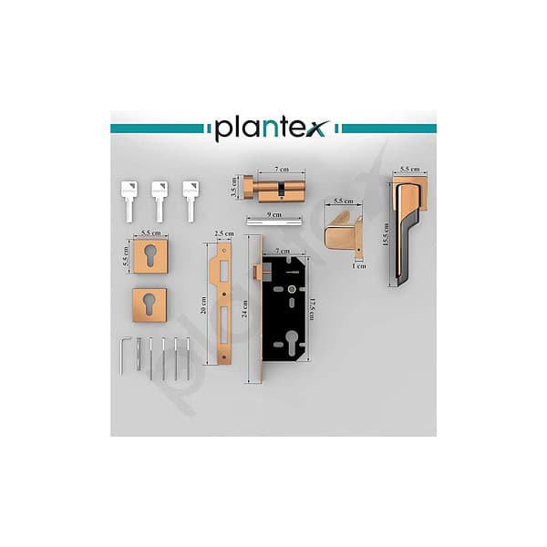 Plantex Premium Door Lock Main Door Lock for Home 3 - LXINDIA.COM