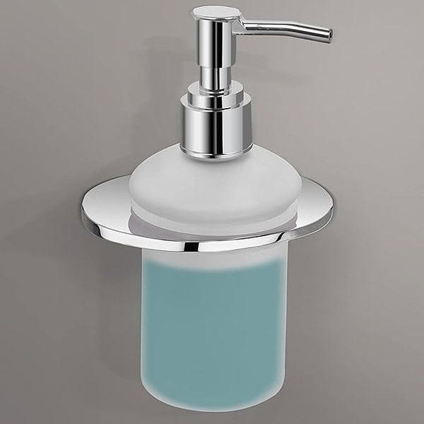 Plantex Smero Pure Brass Liquid Shampoo Dispenser Chrome and Silver - LXINDIA.COM