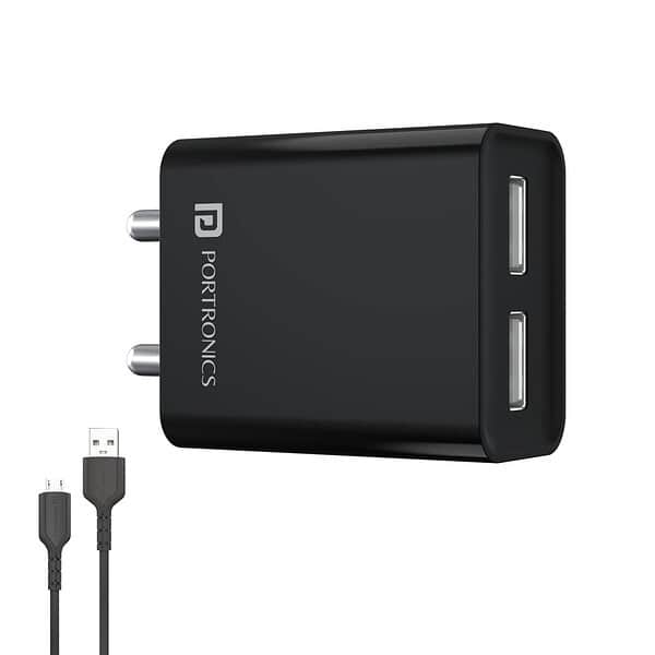 Portronics Adapto 66 Wall Charger - LXINDIA.COM