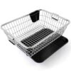 Privesh Stain less Steel Dish Drainer Rack A - LXINDIA.COM