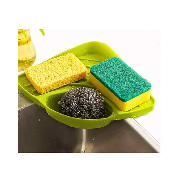 RIOMAX Plastic Sink Organizer Corner Tray - LXINDIA.COM