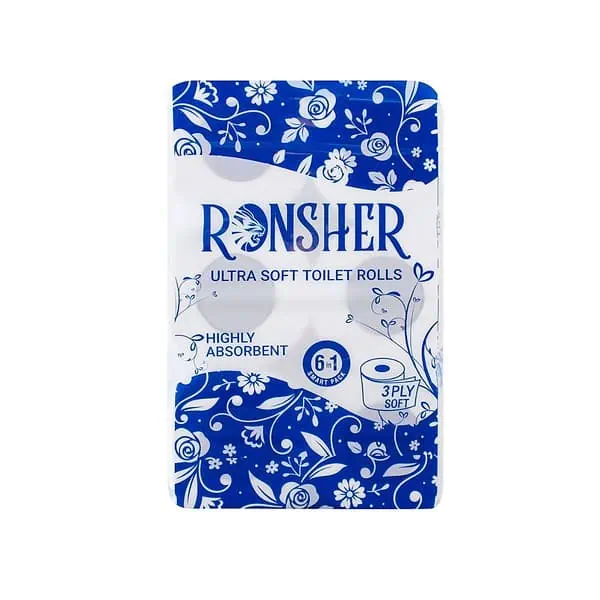 Ronsher 3 Ply Toilet Tissue Paper Roll - LXINDIA.COM