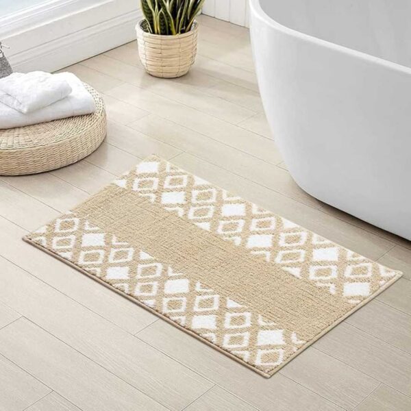 SPREAD SPAIN Microfibre Bathroom mat 40x60 cm Linen - LXINDIA.COM