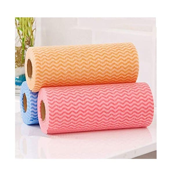 STARDOM MART Non Woven Reusable Kitchen Tissue Roll - LXINDIA.COM