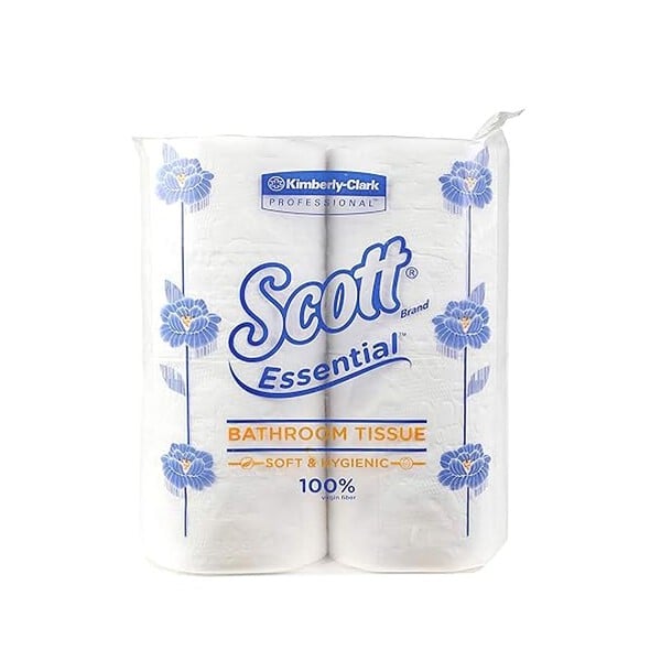 Scott Essential 2 ply Toilet Paper Tissue Roll 54003A - LXINDIA.COM