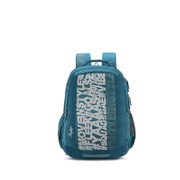 Skybags 22 Litres Riddle Sea Green 1 - LXINDIA.COM