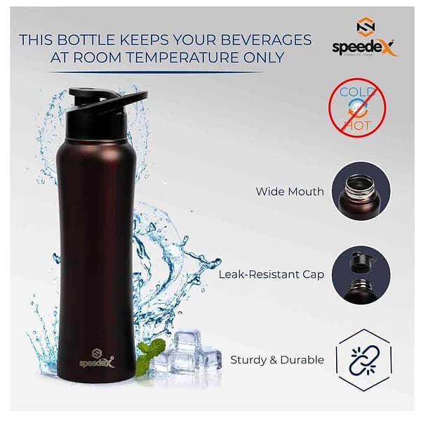 Speedex Stainless Steel 750 ML Water Bottle C - LXINDIA.COM