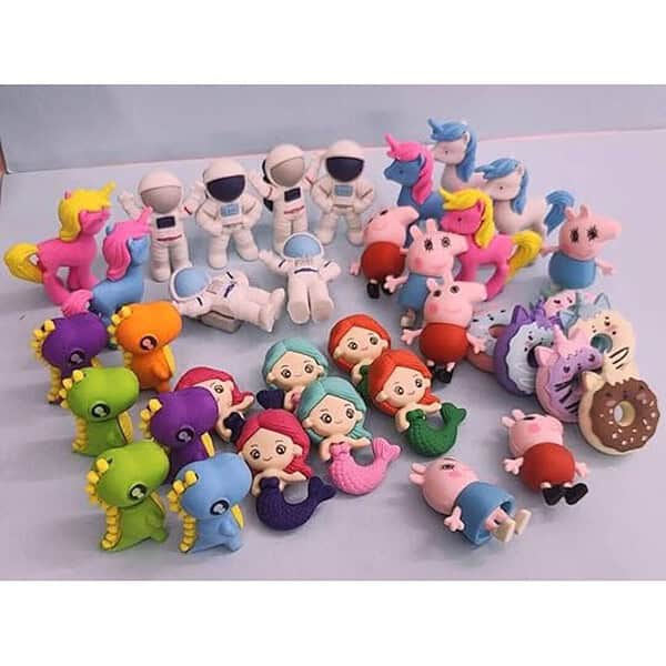 TERA 13 Eraser for Kids 36 Pcs Cartoon Theme Eraser for Kids 1 - LXINDIA.COM