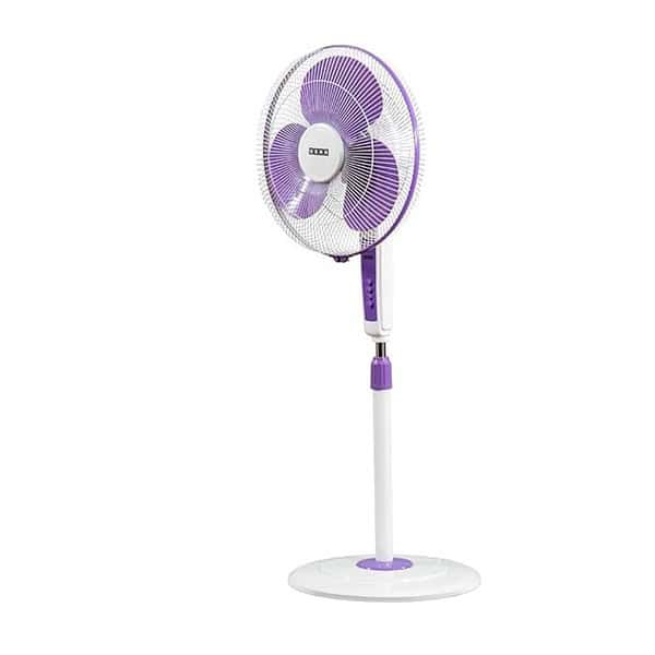 USHA Maxx Air 400MM High Speed Pedestal Fan Purple White - LXINDIA.COM