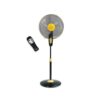 V Guard Finesta RW Neo Remote 400mm Pedestal Fan Yellow Black - LXINDIA.COM