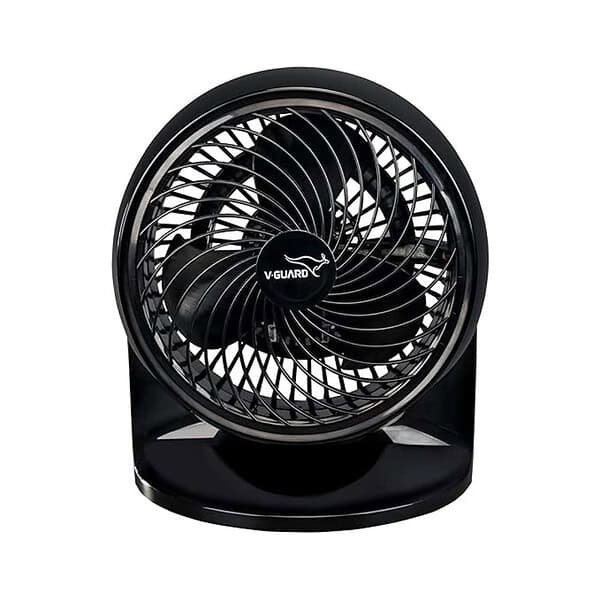 V Guard Multi Purpose Spinny Pro Personal Fan Table Cum Wall Fan 2100 RPM Black - LXINDIA.COM