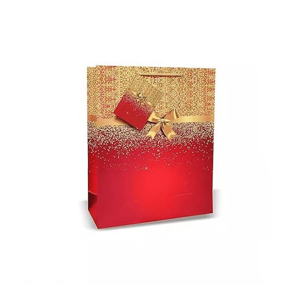 VESTTA ELEGANCE REDEFINED Gifts Bags Glitter with Golden Bow9.65 L x 4 B x 12 H Inches - LXINDIA.COM