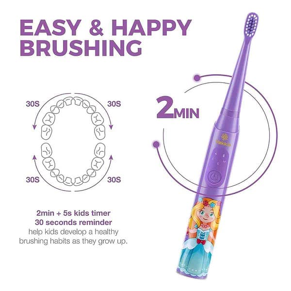 Vekkia Princess Kids Electric Toothbrush A - LXINDIA.COM