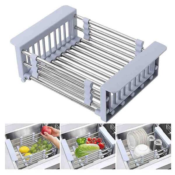 Vichaxan Adjustable Sink Organizer B - LXINDIA.COM