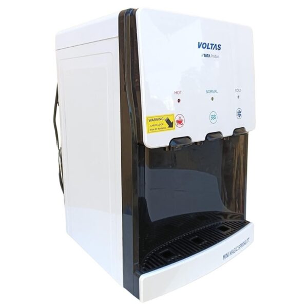 Voltas Spring TT Table Top Water Dispenser White and Black1 - LXINDIA.COM