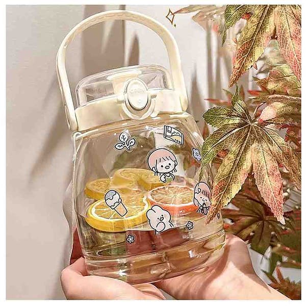 Wolpin Gallon 1.3 L with Sipper Water Bottle - LXINDIA.COM